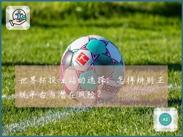 世界杯投注站的选择:怎样辨别正规平台与潜在风险?